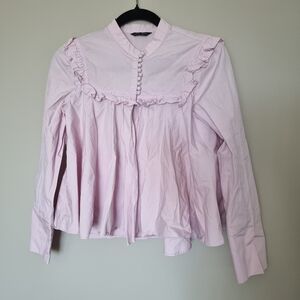 Very cute elegant lilac top